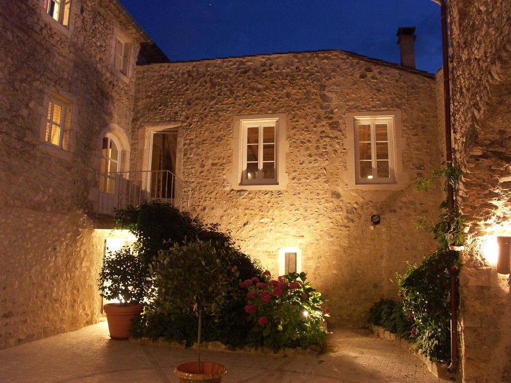 Maison D'Hotes Les Fougeres Mirmande Exterior foto