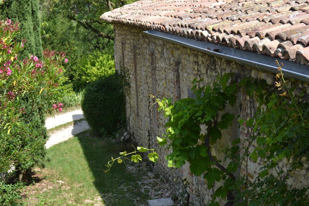 Maison D'Hotes Les Fougeres Mirmande Exterior foto